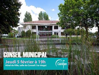 Conseil municipal 5 février à 19h