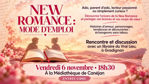 New romane, mode d'emploi. Déjà fan ou envie de découvrir ? Cette rencontre est faite pour vous ! 