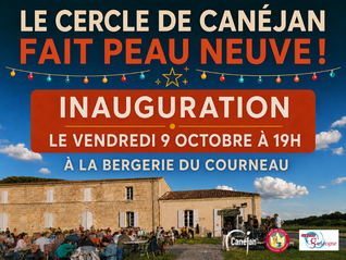 Le Cercle fait peau neuve ! Inauguration le vendredi 9 octobre à 19h