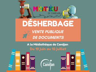 Désherbage annuel à la Médiathèque du 19 juin au 10 juillet