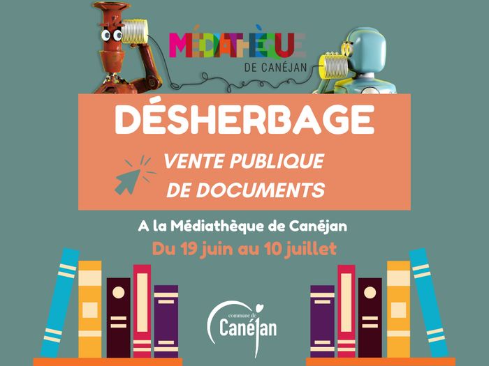 Désherbage annuel à la Médiathèque du 19 juin au 10 juillet